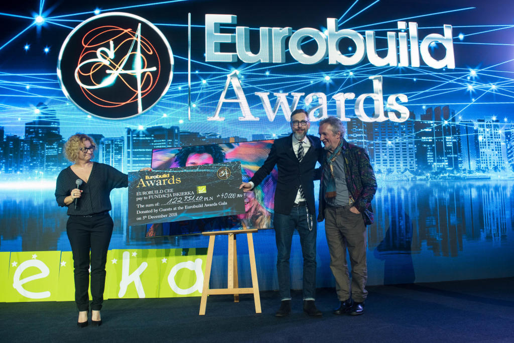 Eurobuild Awards 2018: almost PLN 163,000 was raised for the needs of seriously ill children